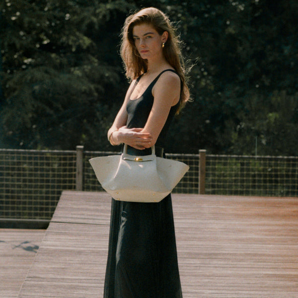 The Midi New York Off-White Small Grain