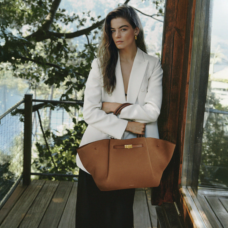 The New York Deep Tan Suede & Tan Smooth