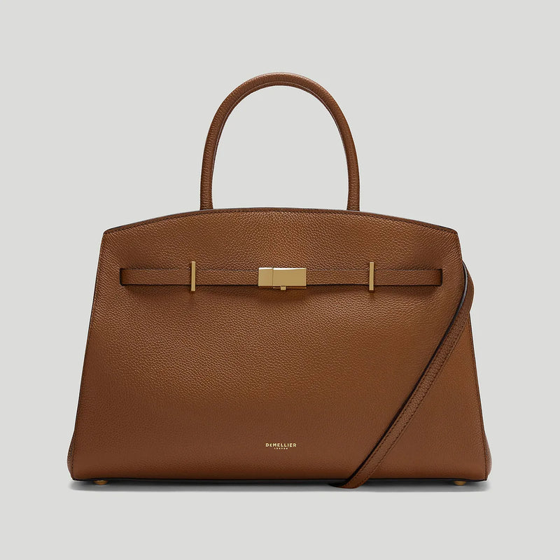 The Midi Hudson Tan Small Grain