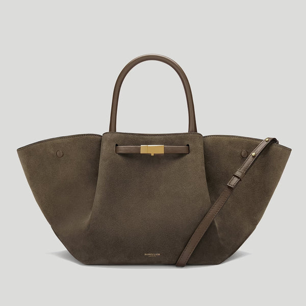 The Midi New York Hazel Suede & Hazel mooth