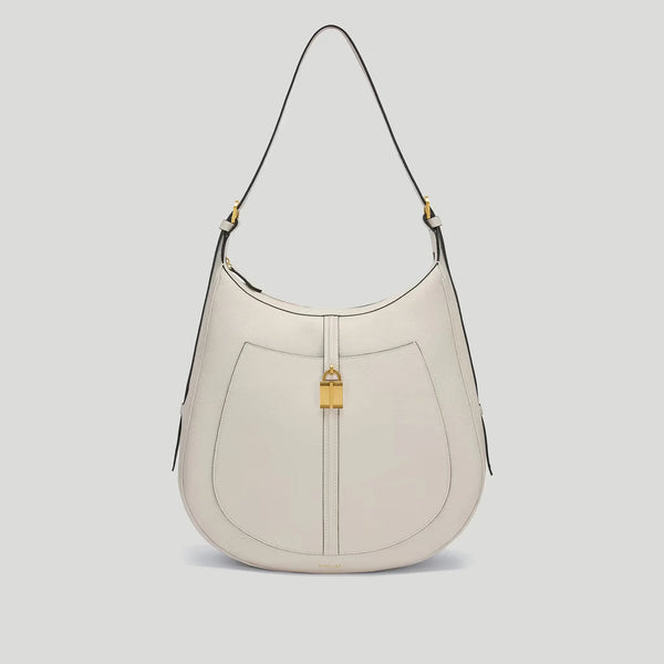 The Siena Hobo Off-White Small Grain