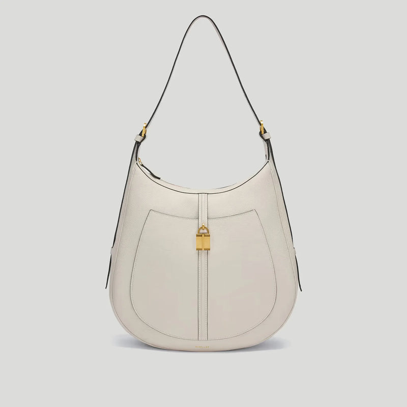 The Siena Hobo Off-White Small Grain