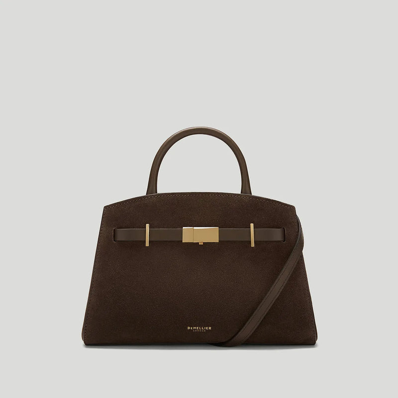 The Small Hudson Mocha Suede & Mocha Smooth