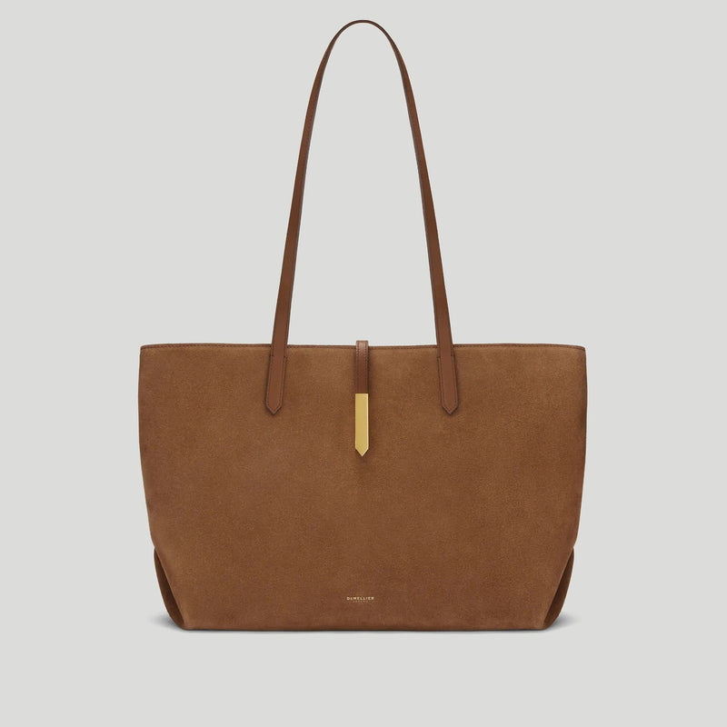 The Tokyo Tote Deep Tan Suede & Deep Tan Smooth