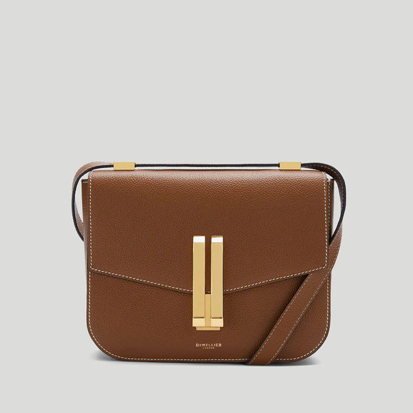 The Vancouver Tan Small Grain Ecru Stitching